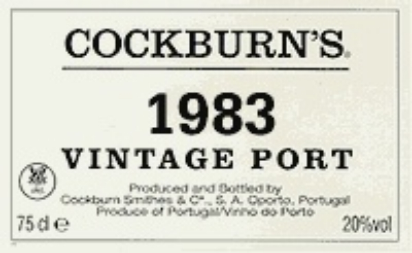 Picture of 1983 Cockburn -  Vintage Porto