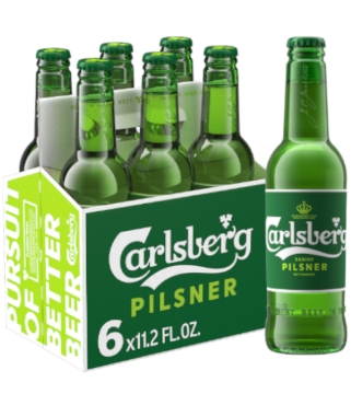 Picture of Carlsberg - Pilsner 6pk bottle