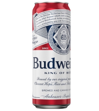 Picture of Budweiser American Lager 25oz Single Can