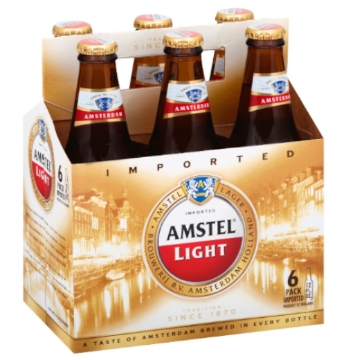 Picture of Amstel Light 6pk bottle