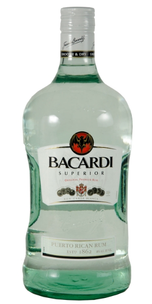 Picture of Bacardi Superior Light Rum 1.75L