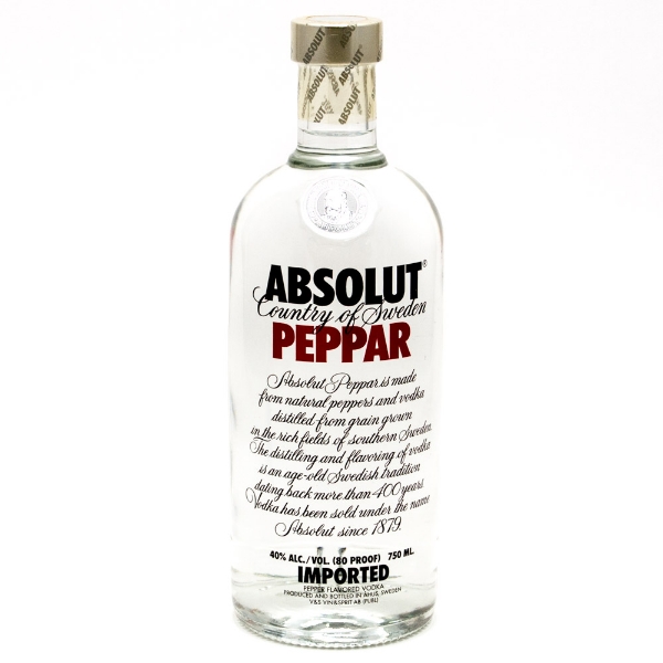 Picture of Absolut Peppar Vodka 750ml