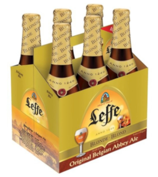 Picture of Leffe - Blonde-Blond Abbey Ale 6pk bottle