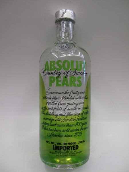Picture of Absolut Pear Vodka 750ml
