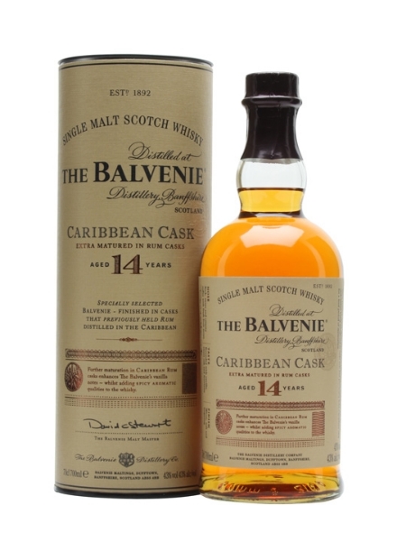 Picture of Balvenie 14 yr Caribbean Cask Whiskey 750ml