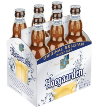 Picture of Hoegaarden - Witbier Blanche 6pk bottle