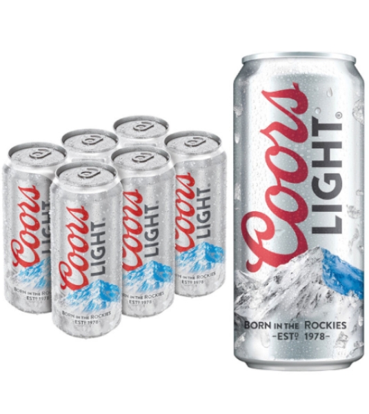 Picture of Coors Light 6pk can