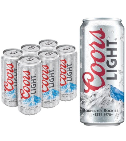 Picture of Coors Light 6pk can