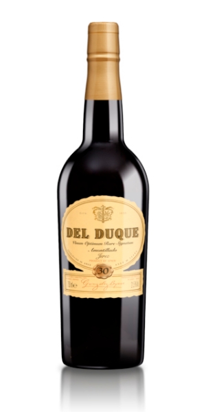 Picture of NV Gonzalez Byass -  Jerez Del Duque 30 Yr Amontillado Sherry HALF BOTTLE