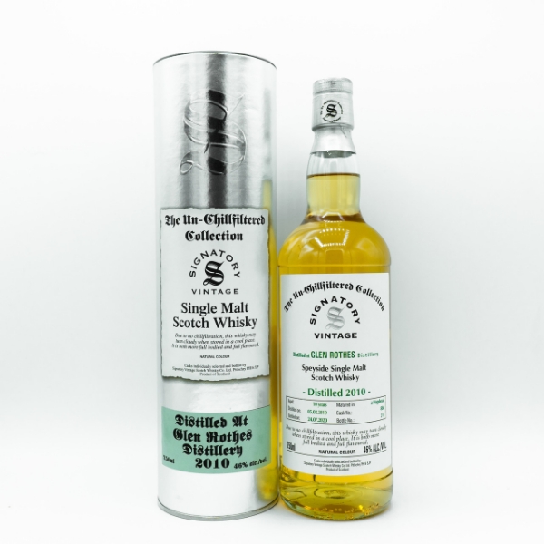 Picture of Glen Rothes Signatory 2010 11 yr Single Malt Whiskey 750ml
