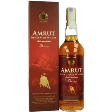 Picture of Amrut Intermediate Sherry Cask Whiskey 750ml