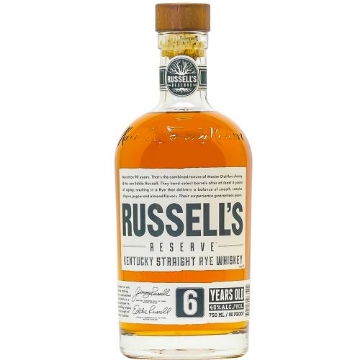 Picture of Russell's Reserve Rye 6 yr Whiskey 750ml