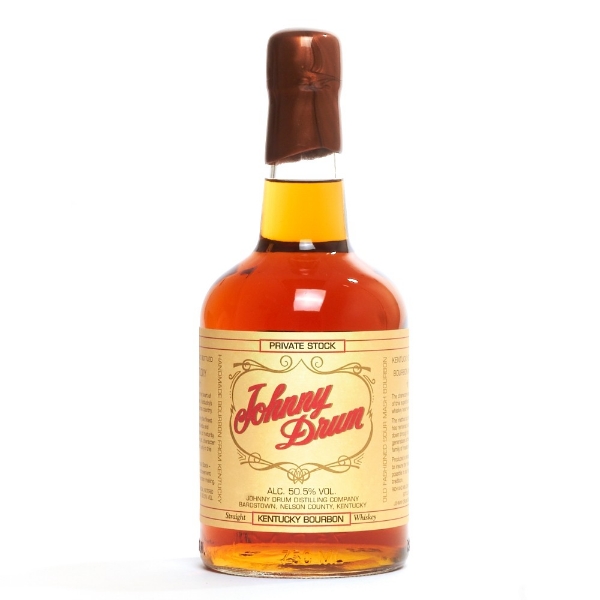 Picture of Johnny Drum Private Stock Bourbon 101 Whiskey 750ml