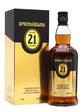 Picture of Springbank 21yr Single Malt Whiskey 700ml