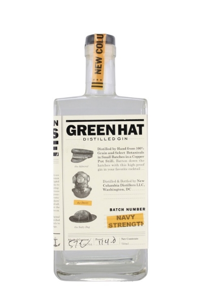 Picture of Green Hat Navy Strength Gin 750ml