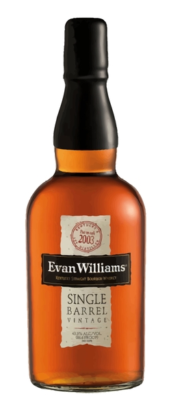 Picture of Evan Williams Single Barrel 2013 Whiskey 750ml