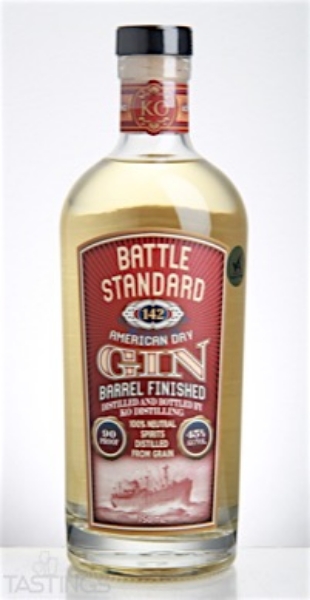 Picture of Battle Standard 142 Barrel Finished (KO Dist) Gin 750ml