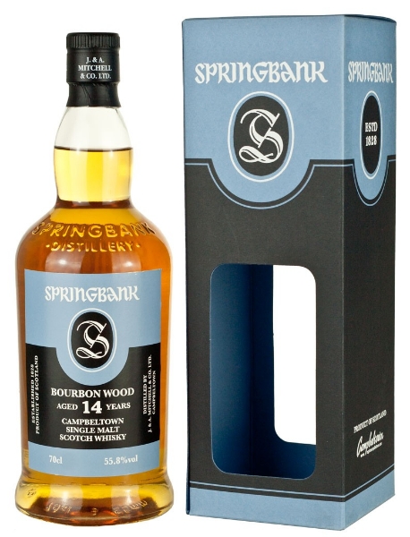 Picture of Springbank 14 yr Bourbon Wood Whiskey 750ml