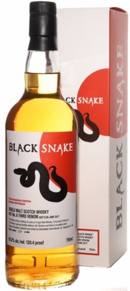 Picture of Blackadder Black Snake Vat 6 Third Venom Whiskey 750ml