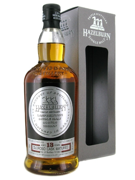 Picture of Hazelburn 13 yr Oloroso Cask Matured Whiskey 750ml