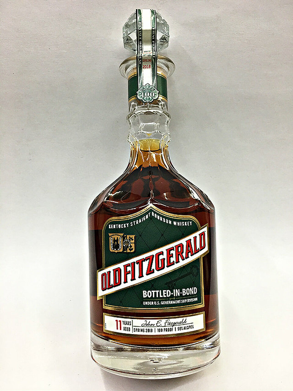 Old Fitzgerald 11 yr Bottled in Bond Whiskey 750ml. MacArthur Beverages