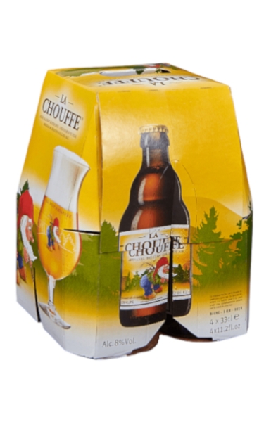 Picture of D'Achouffe - La Chouffe Belgian blond ale 4pk
