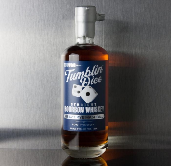 Picture of Deadwood Tumblin Dice 3 yr Hi Rye Bourbon Whiskey 750ml