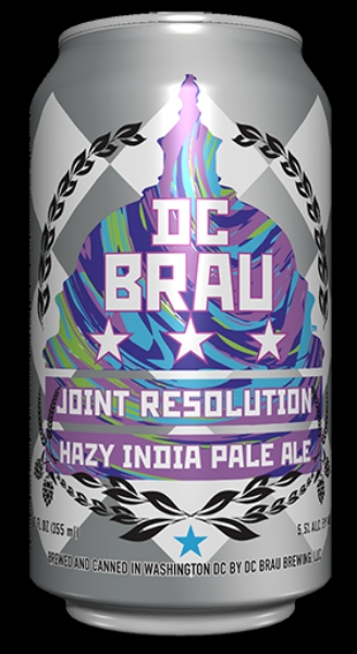Picture of DC Brau - Joint Resolution Hazy IPA 6pk can