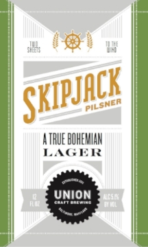 Picture of Union Craft Brewing - Skipjack Pilsner 6pk