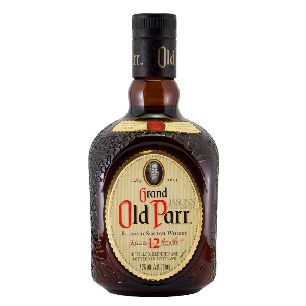 Picture of Grand Old Parr 12 yr  Blended Whiskey 750ml