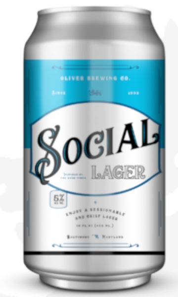 Picture of Oliver Brewing - Social Lager 6pk