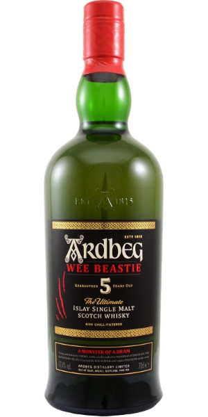 Picture of Ardbeg Wee Beastie Whiskey 750ml