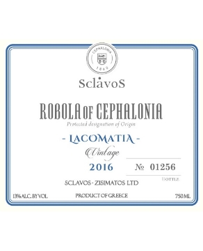 Picture of 2018 Sclavos - Robola Cephalonia Lacomatia