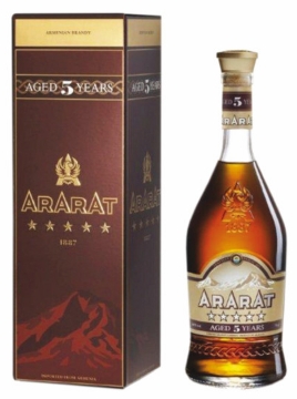 Picture of Ararat V.S. 5 Star Brandy 700ml