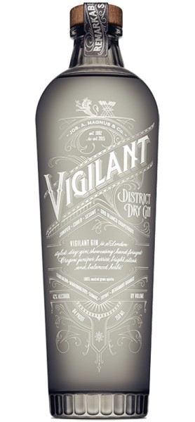 Picture of Magnus Vigilant District Dry 84 proof Gin 750ml