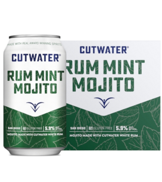 Picture of Cutwater - Rum Mint Mojito RTD Cocktail 4pk can