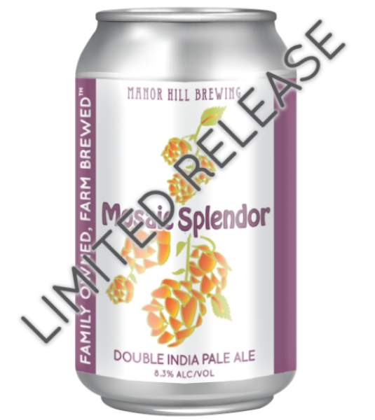 Picture of Manor Hill Brewing - Mosaic Splendor IPA 6pk can