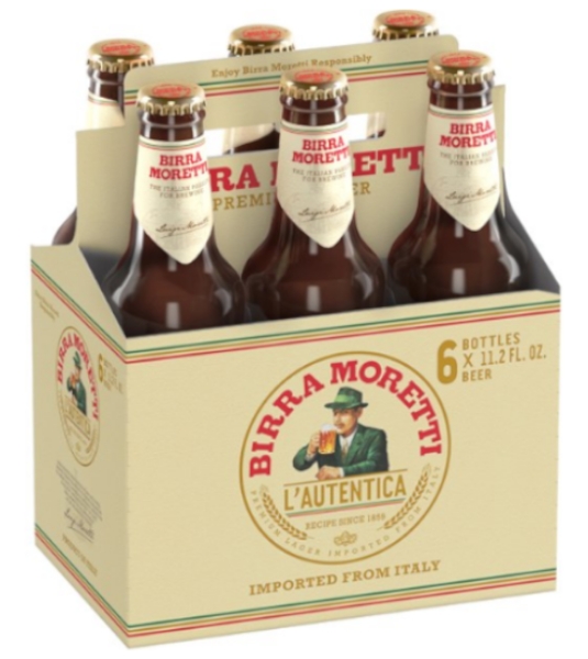 Picture of Birra Moretti - L' Autentica Premium Lager 6pk