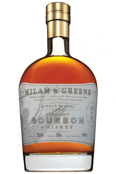 Picture of Milam & Greene Single Barrel Straight Bourbon Whiskey 750ml