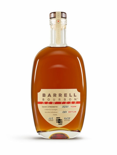 Picture of Barrell Bourbon New Year 2021 Cask Strength Whiskey 750ml