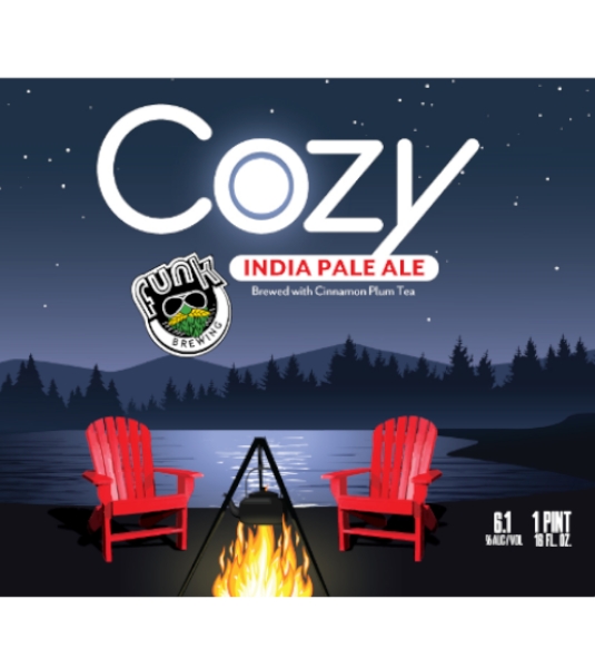 Picture of Funk Brewing - Cozy IPA 4pk can