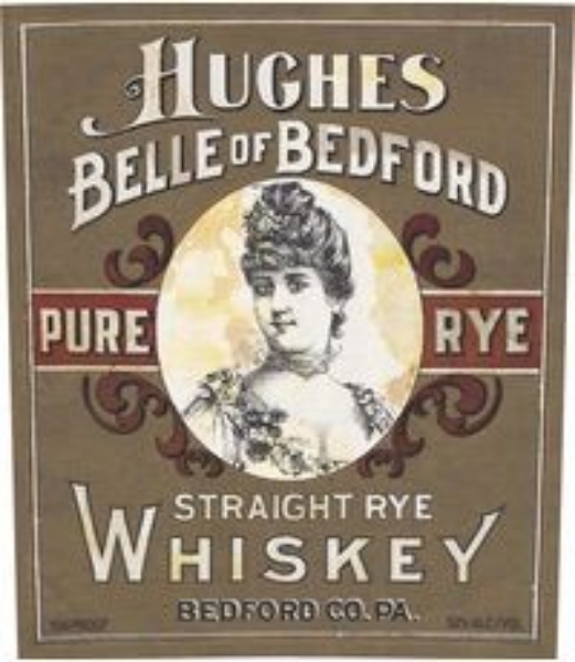 Picture of Hughes Bros Belle of Bedford 8yr Straight Rye Whiskey 750ml