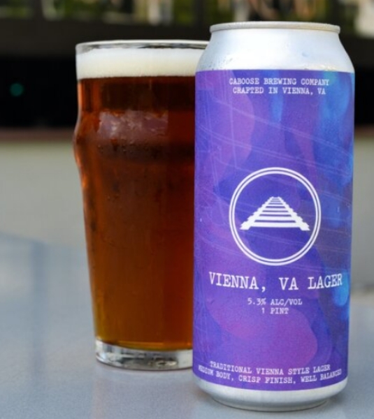 Picture of Caboose Brewing - Vienna,VA Lager 4pk can