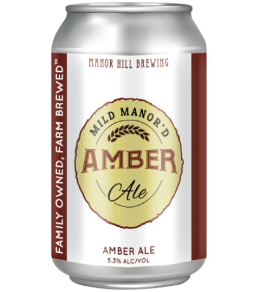 Picture of Manor Hill Brewing - Wild Manor'd Amber Ale 6pkcan