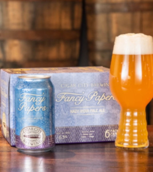 Picture of Cigar City Brewing - Fancy Papers Hazy IPA 6pk can