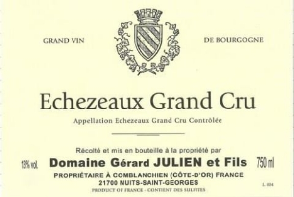 Picture of 2018 Gerard Julien - Echezeaux