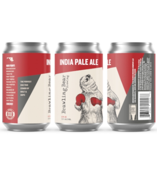 Picture of Brawling Bear Brewing - IPA 6pk can