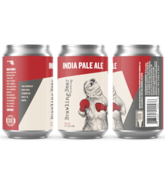 Picture of Brawling Bear Brewing - IPA 6pk can