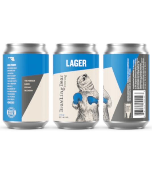 Picture of Brawling Bear Brewing - Lager 6pk