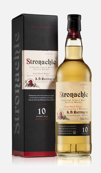 Picture of Stronachie A.D.Rattray 10 yr Small Batch Single Malt Whiskey 750ml